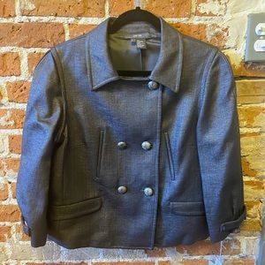 Per Se Blazer Gray NWT